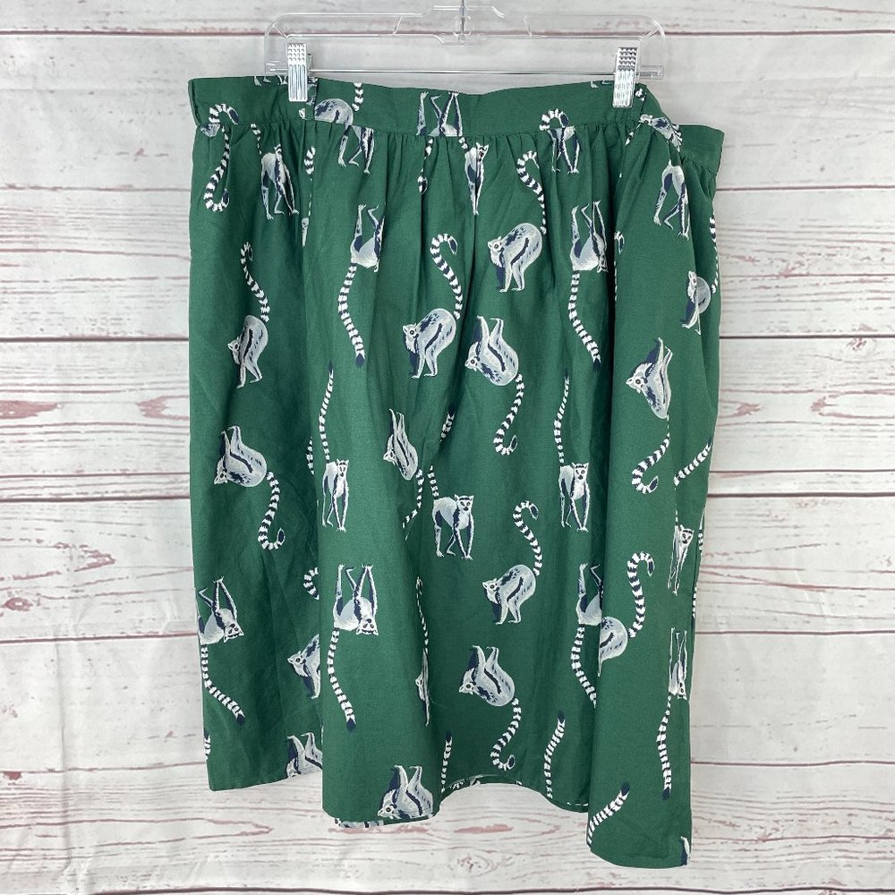 ModCloth More Than Charming Cotton Skirt Size 2X